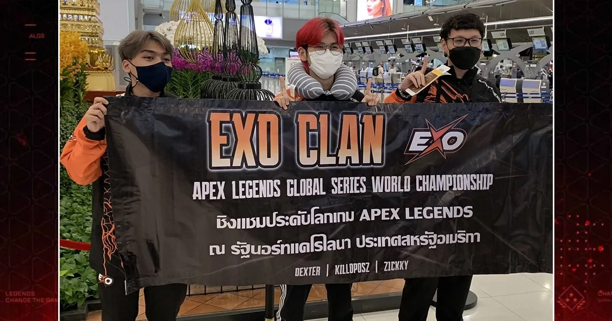 ทีมไทย EXO ทำผลงานดีการแข่งขัน Apex Legends GS 2022 Championship
