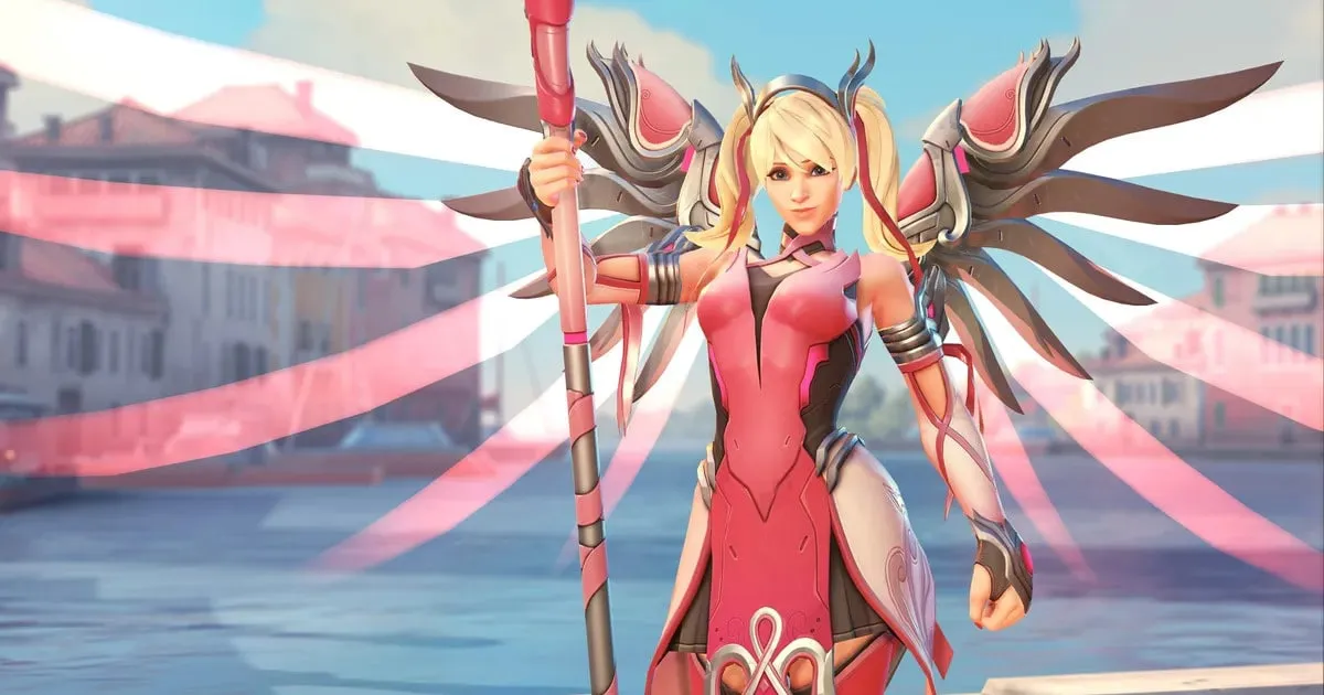 สาวน้อยวัย 10 ปีได้รับการสดุดีจากการเล่น Mercy ในเกม Overwatch ได้เก่งเกินวัย