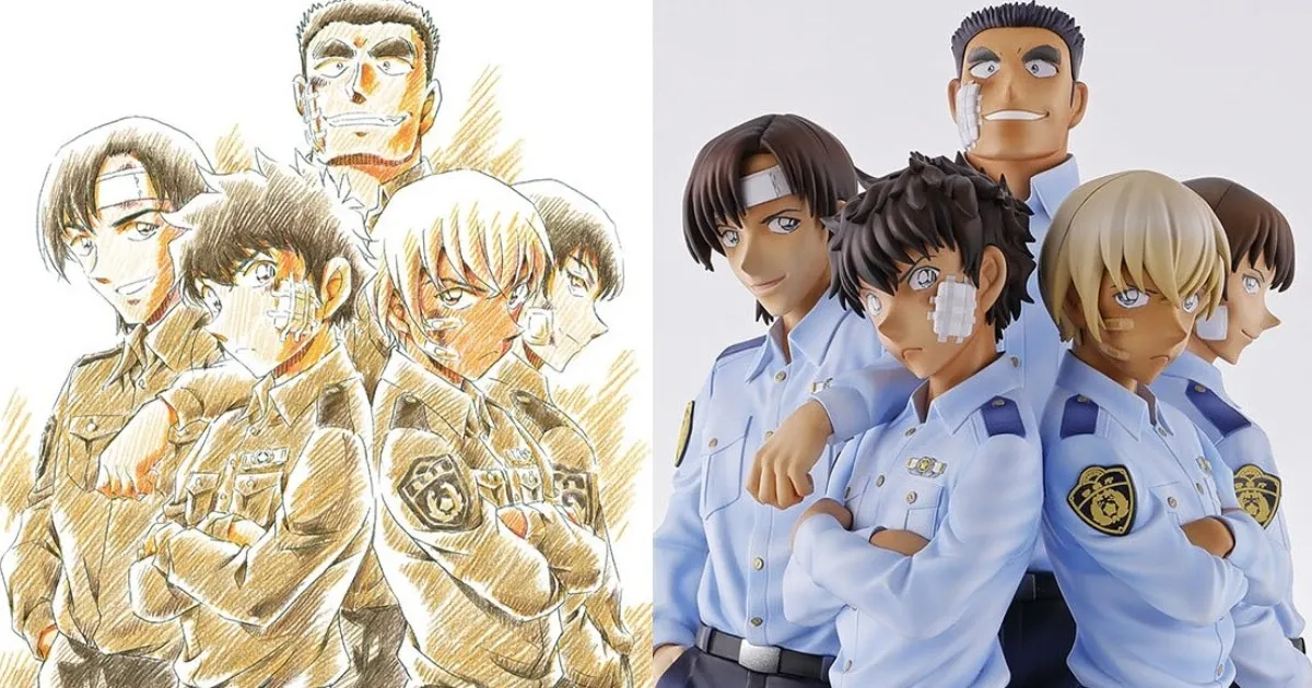 Detective Conan ออกสินค้าฟิกเกอร์เหล่าเพื่อนนักเรียนตำรวจของ Furuya Rei!