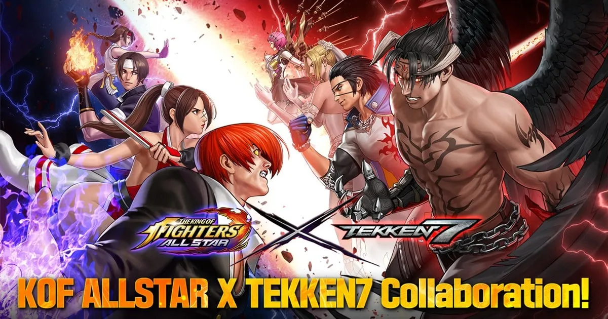 พลิกสังเวียนให้ลุกเป็นไฟ The King of Fighters ALLSTAR X TEKKEN 7 คอลลาโบพิเศษสุดเดือดที่เหล่าไฟท์เตอร์ไม่ควรพลาด !
