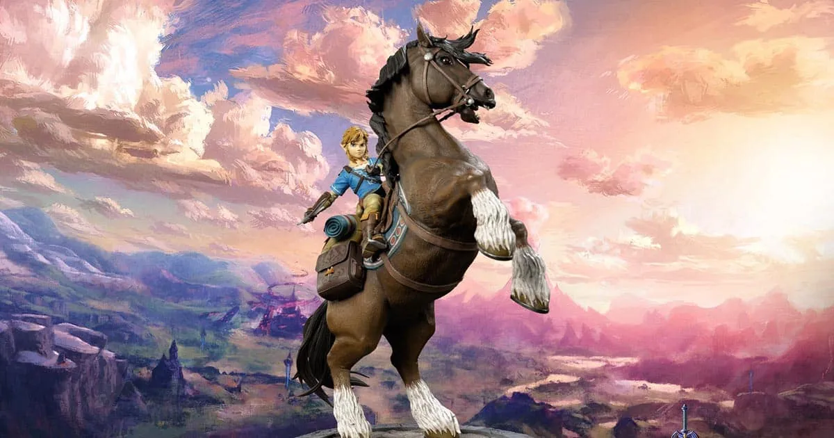Breath of the Wild เปิดตัวฟิกเกอร์ Link สุดเจ๋งบนหลังม้า ราคากว่า 2 หมื่นบาท