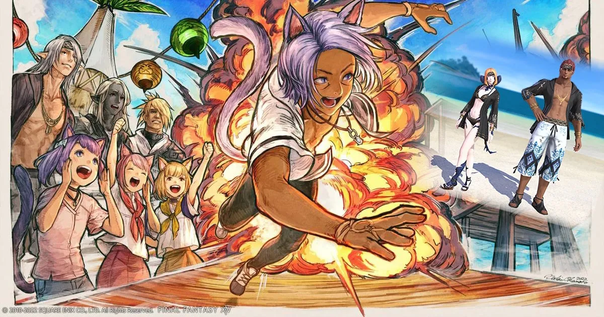 เทศกาลฤดูร้อน Moonfire Faire เริ่มแล้วในเกม FFXIV งานนี้มาพร้อมชุดว่ายน้ำใหม่!