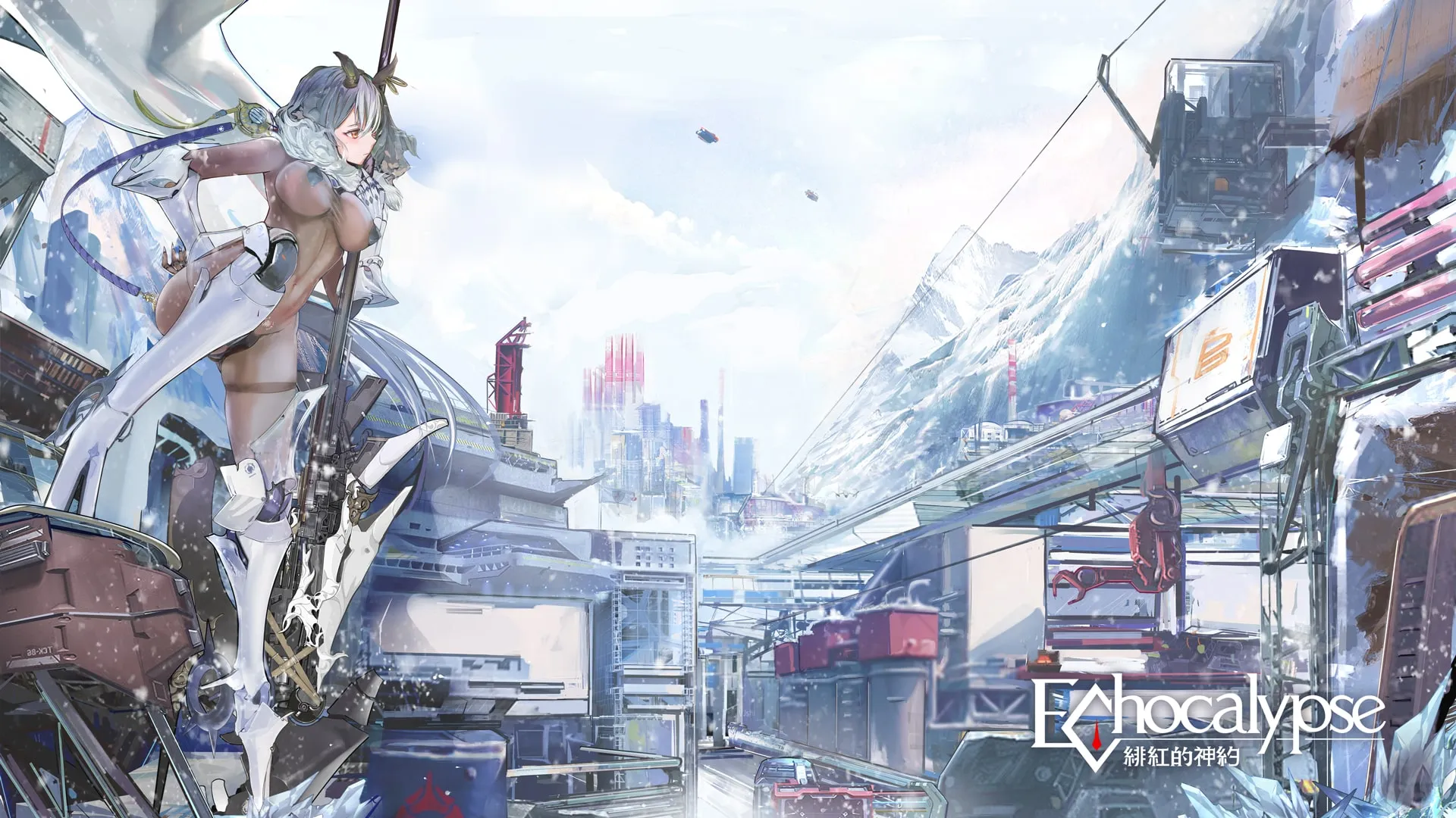 Echocalypse เกมธีมวันสิ้นโลกและอสูรสาว เผยคลิปโปรโมทตัวละครที่ 2 โมริ น้ำแข็งที่ร้อนระอุ