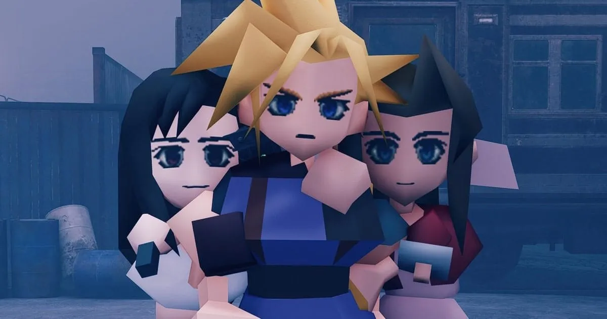 จะเป็นอย่างไรเมื่อแฟนเกมมือดีม็อดตัวละคร Final Fantasy VII Remake ให้เป็นแบบภาคดั้งเดิม