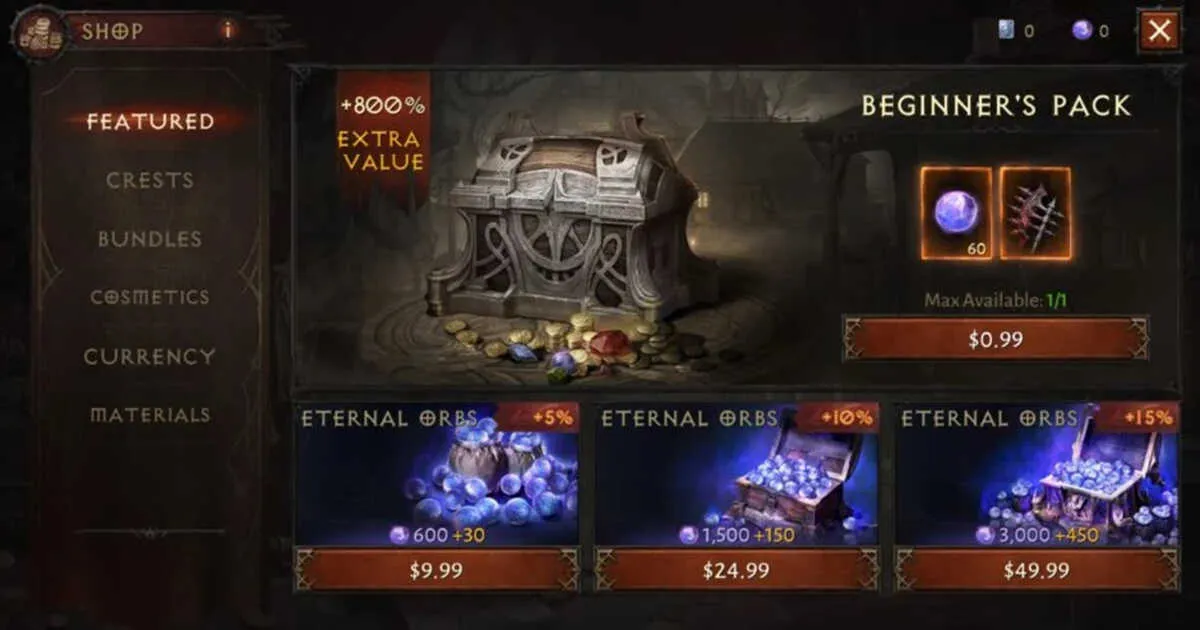 Blizzard เริ่มแบนผู้เล่นที่มี Eternal Orb ติดลบโดยห้ามเข้าถึงการ PvP เด็ดขาด