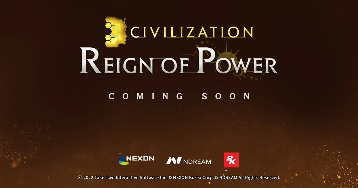เปิดตัวเกม Civilization ในรูปแบบ MMO SLG บนมือถือครั้งแรก!