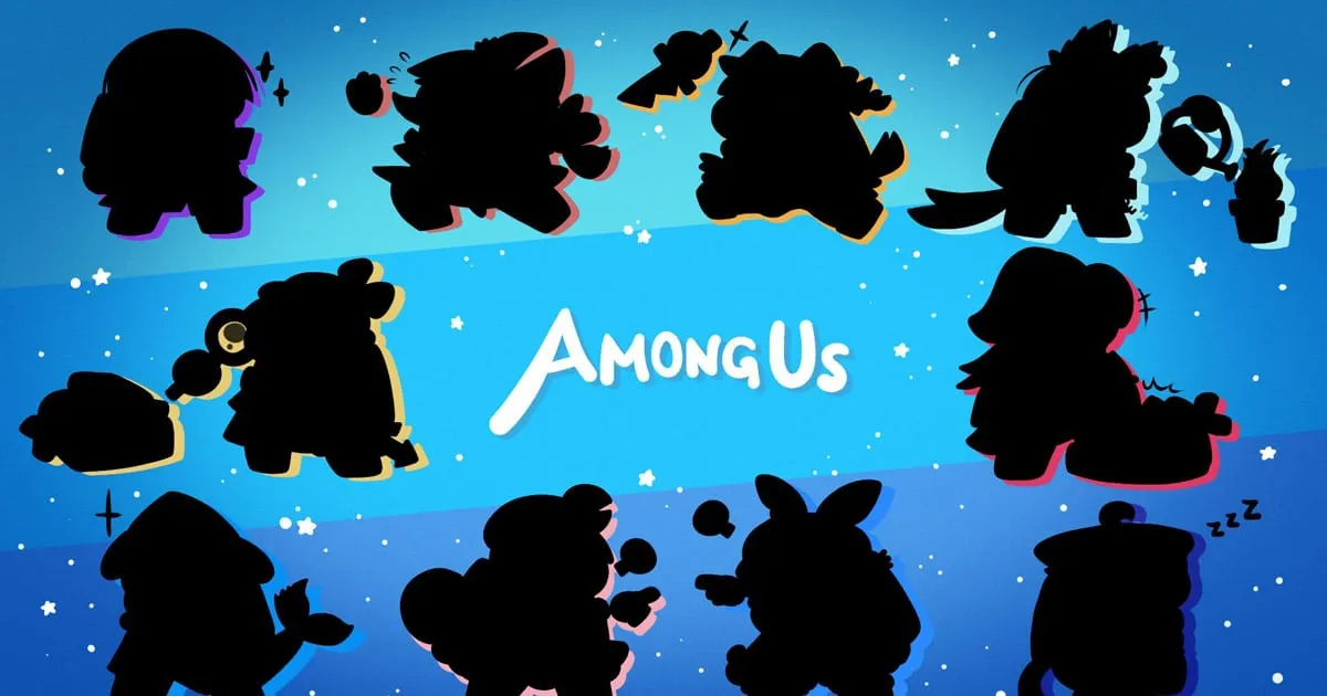Among Us โชว์ภาพเงาสกินใหม่ที่ดูคล้ายจะเป็น เหล่า Vtuber จาก Hololive