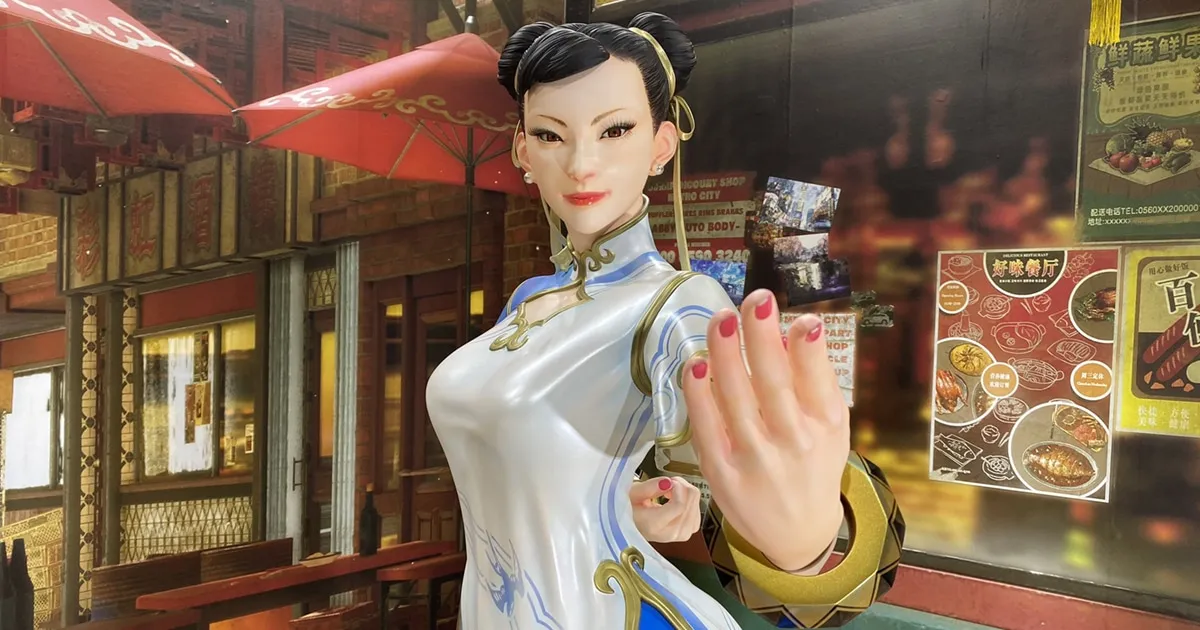 ชาวเน็ตไม่ปลื้มรูปปั้น Chun-Li จาก SF6 ในงาน Tokyo Game Show 2022!?