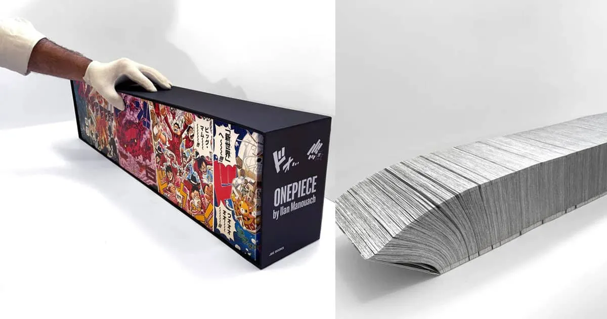 One Piece เปิดตัวมังงะรวมเล่ม 1-102 ที่มีขนาดใหญ่ที่สุดในโลก