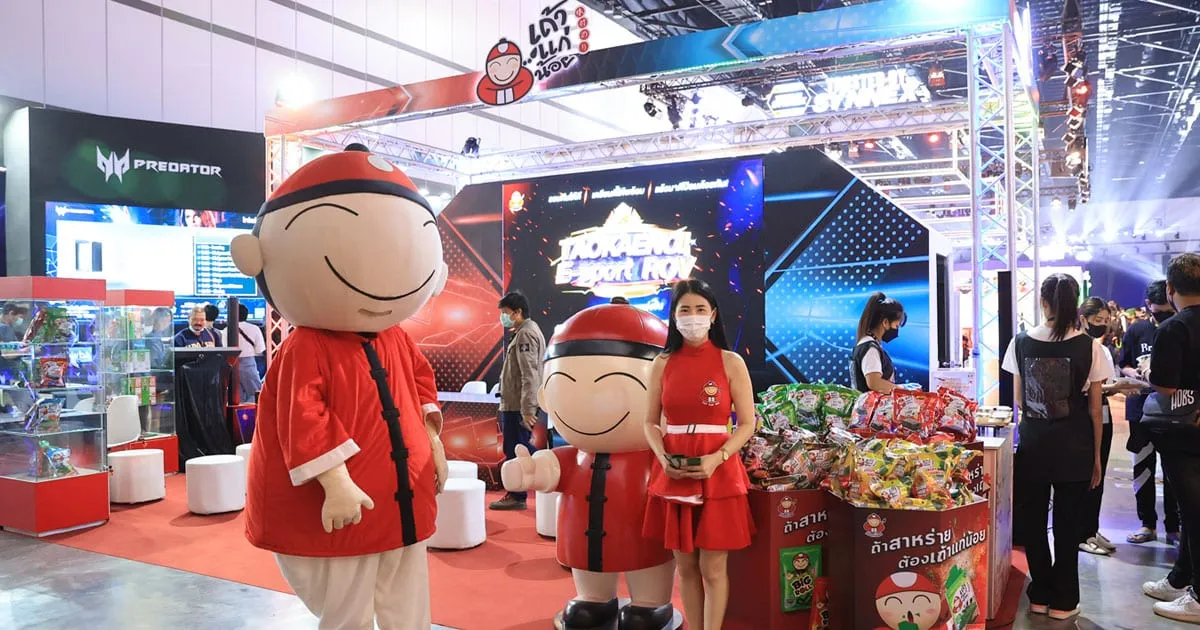 ชมภาพบรรยากาศสุดสนุกในบูธ เถ้าแก่น้อย ภายในงาน Thailand Game Show 2022 !