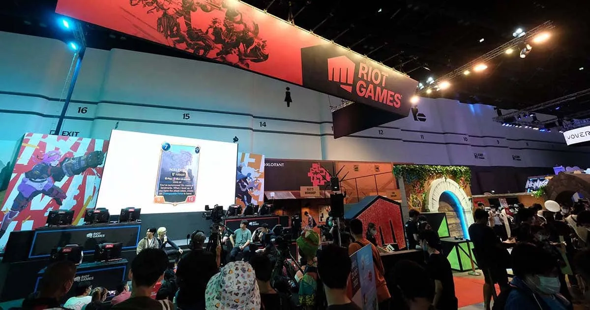 เต็มอิ่มกับบูธ Riot Games ด้วยเกมชั้นนำและเหล่าอินฟลูเอนเซอร์ในงาน Thailand Game Show 2022