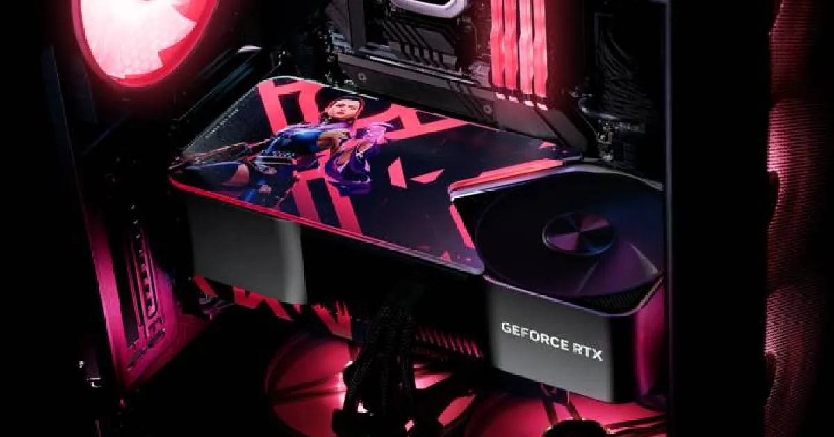 ไม่ขายแต่แจกฟรี! Riot Games จับมือ NVIDIA เปิดตัวการ์ดจอ RTX 4090 ลายเกม VALORANT