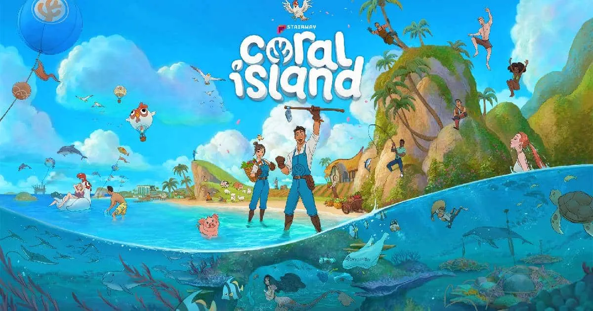 Coral Island เกมปลูกผักทำฟาร์มฟื้นฟูประการังวางจำหน่ายบน Steam แล้ว