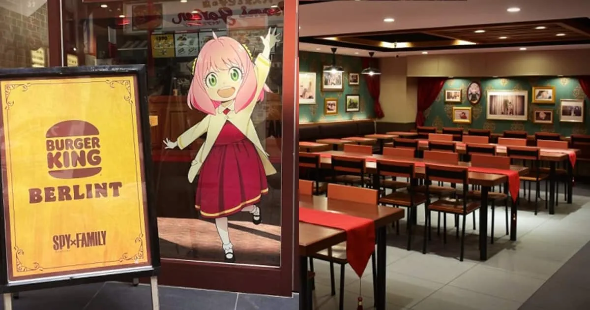 Burger King เตรียมเปิดสาขาเมือง Berlint พร้อมคอลแลบอนิเมะดัง Spy x Family