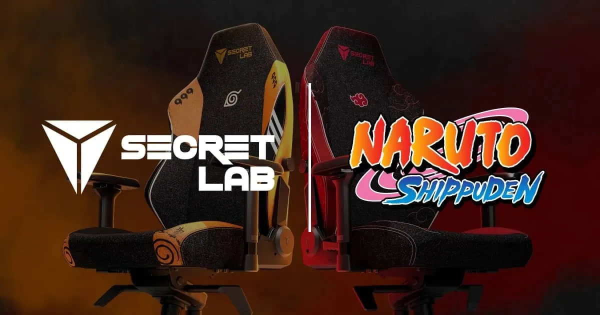 เก้าอี้เกมเมอร์ลาย Naruto สุดเท่จาก Secret Lab เปิดตัวแล้ว พร้อมขายเร็ว ๆ นี้