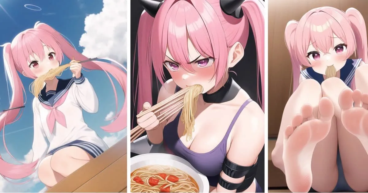 AI ไม่ไหวแล้ว! โดนสั่งวาดภาพตัวละครกินอาหารเส้น ผลที่ออกมาฮาสุด ๆ!