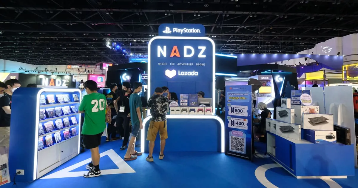 Lazada x Nadz ยกทัพสินค้าราคาพิเศษมากมายมาบุกงาน Thailand Game Show 2022 !