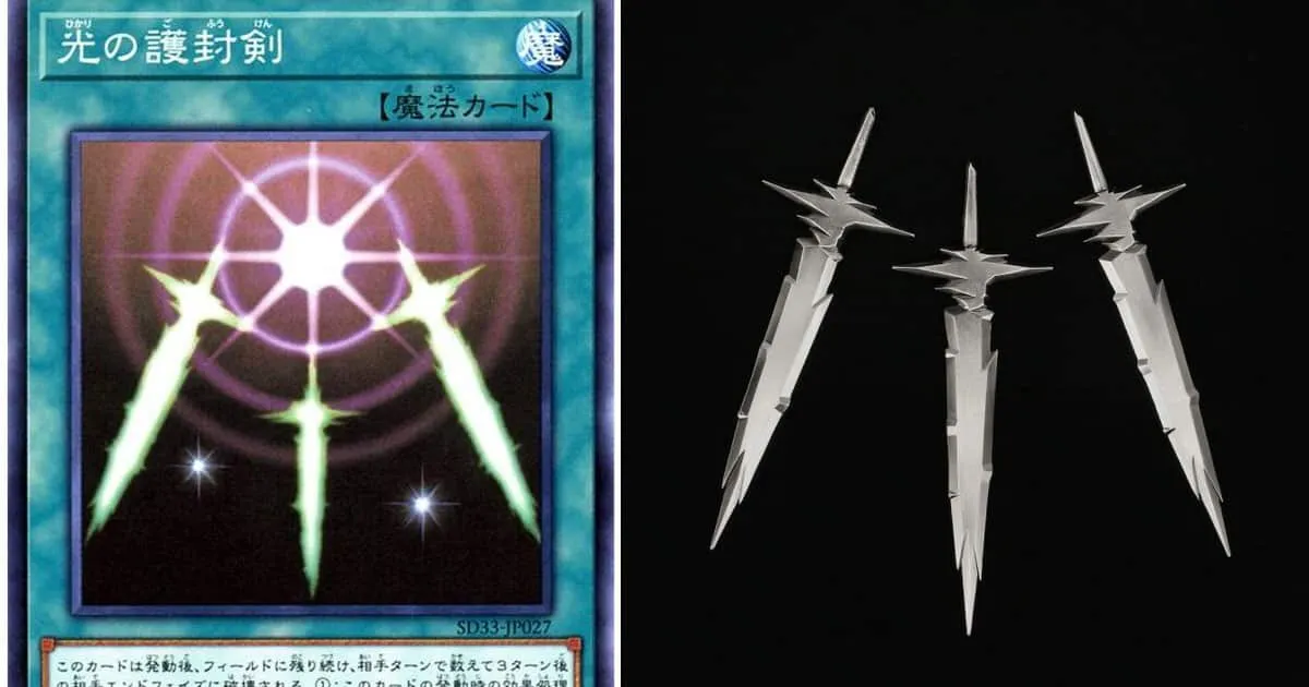 ดาบผนึกแห่งแสงจาก Yu-Gi-Oh! ถูกนำมาทำเป็นมีดตัดกระดาษคม ๆ แล้ว