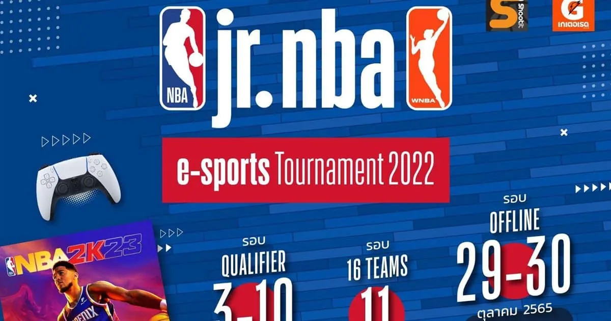 เปิดรายชื่อนักเรียน 8 คนผ่านเข้ารอบชิงฯ “Jr. NBA E-sports Tournament” ที่เซ็นทรัลอยุธยา