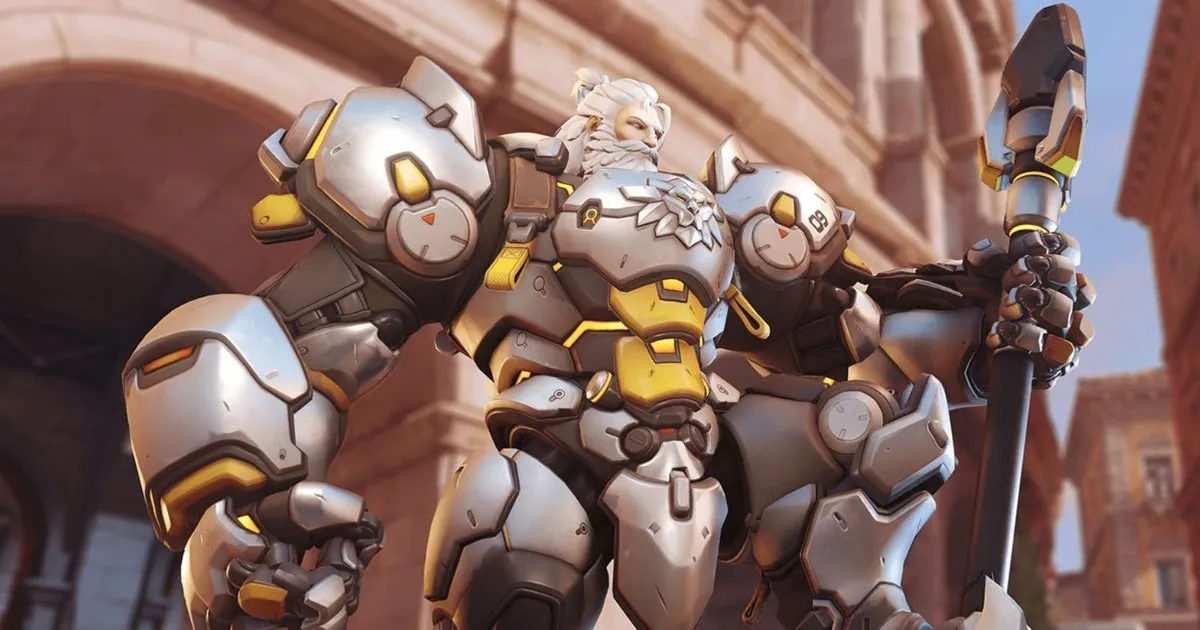 ผู้เล่น Reinhardt ใน OW2 สละชีพปกป้องเพื่อนจากท่าอัลติฯ ของ D.Va