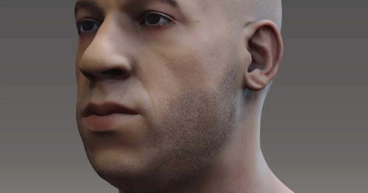 Vin Diesel อาจเป็นมนุษย์คนแรกของโลกจากภาพจำลอง 3 มิติของมหาลัยดัง