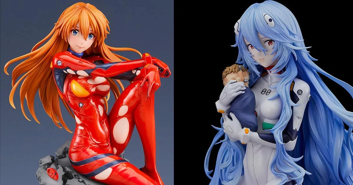 ฟิกเกอร์ Asuka ตอนโต และ Ayanami ผมยาวจาก Eva ภาคใหม่เปิดจองแล้ว
