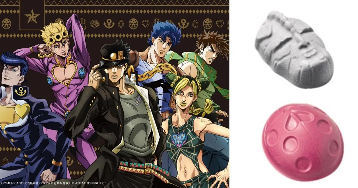 Godiva ร่วมกับอนิเมะ JoJo เปิดตัวช็อกโกแลตที่มีทรงเป็นเอกลักษณ์ของภาค