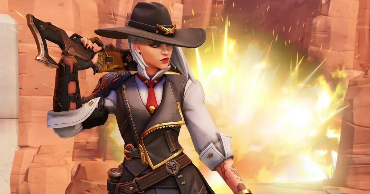 ผู้เล่น Ashe ใน Overwatch 2 โชว์ใช้ Emote หลบอัลติฯ ของศัตรูได้แบบเหนือชั้น