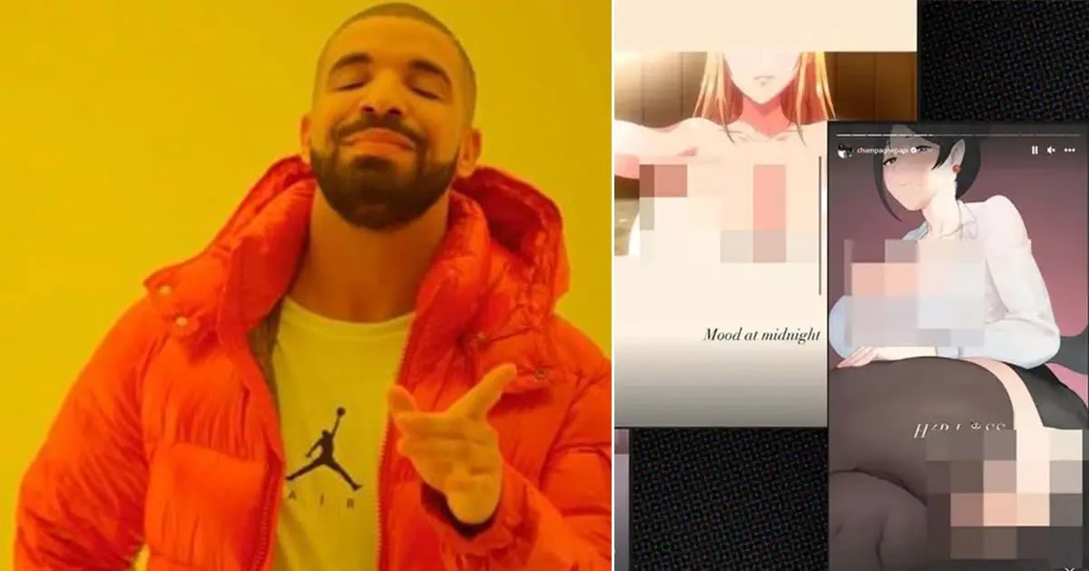 แร็ปเปอร์ดัง Drake โพสต์ภาพ Hentai ลงบน Instagram เพื่อโปรโมทอัลบั้มใหม่