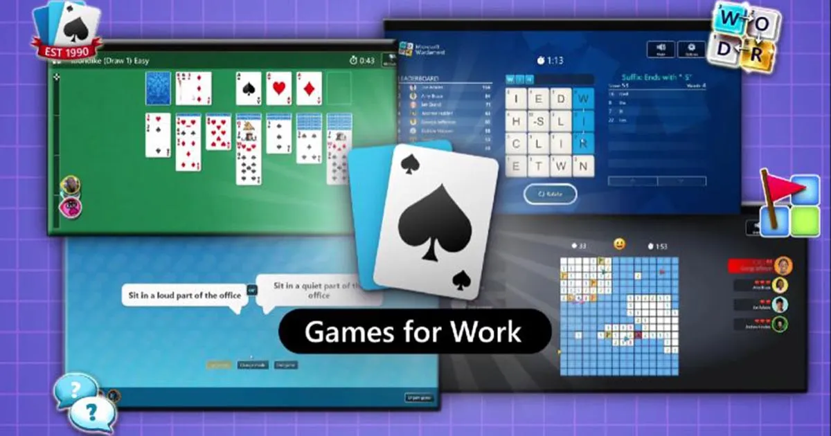 Solitaire และ Minesweeper ถูกใส่เข้ามาใน Microsoft Teams แล้ว