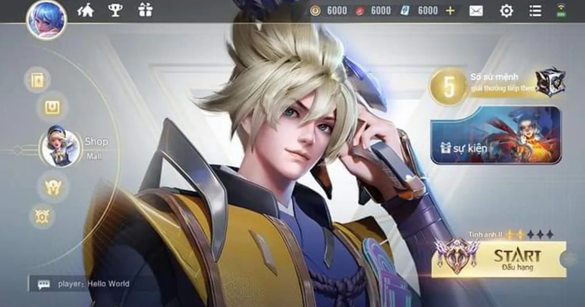 Arena of Valor - หน้าจออินเตอร์เฟสแบบใหม่ กับการสำรวจใน Server Beta 40