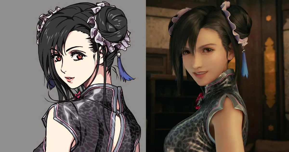 ผู้สร้าง FF7R เผยภาพชุดกี่เพ้าของ Tifa และเบื้องหลังตอนออกแบบ