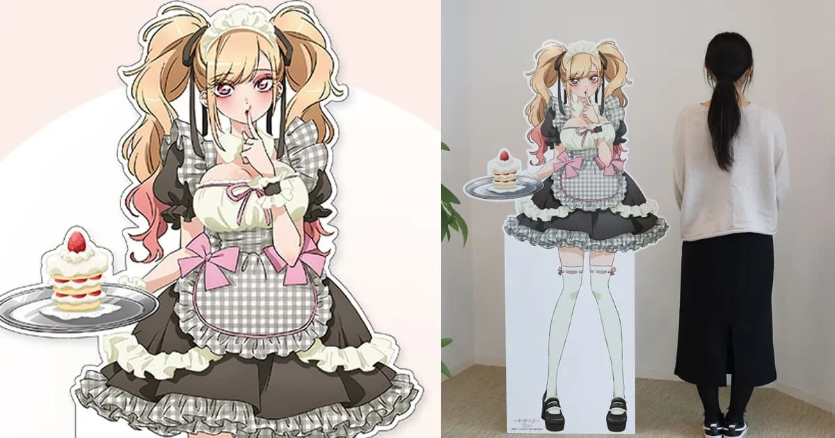 My Dress-Up Darling เปิดตัวสแตนดี้ขนาด 1:1 ของ Marin ในชุดเมด