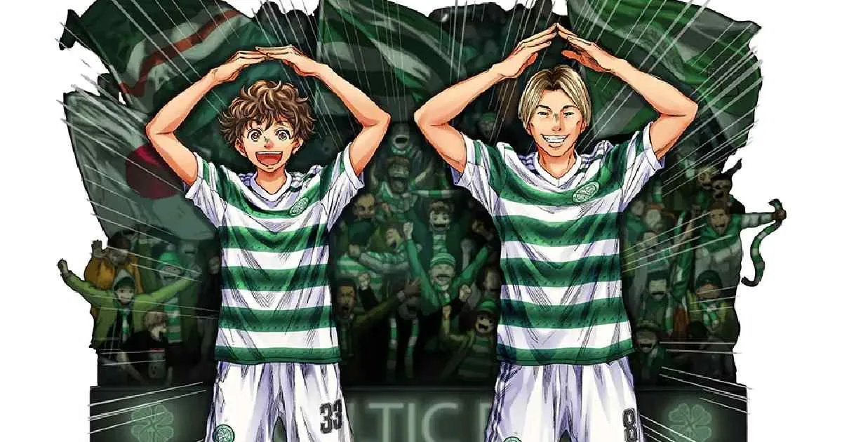 Aoashi เปิดตัวโปรเจกต์คอลแลบร่วมกับสโมสร Celtic F.C.