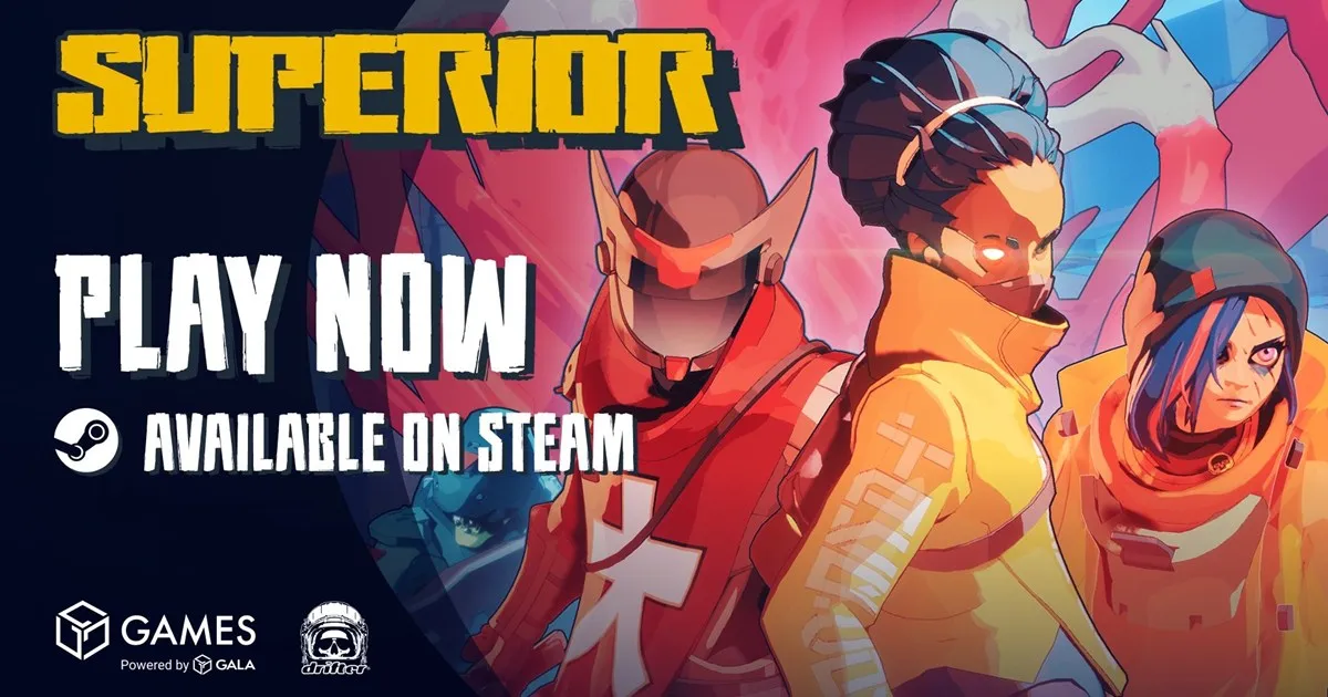 SUPERIOR เกมยิงสุดมันส์ เปิดจำหน่ายบน Steam แล้ววันนี้! ไล่ล่าซูเปอร์ฮีโร่ตัวร้ายแล้วกอบกู้โลกไปด้วยกัน