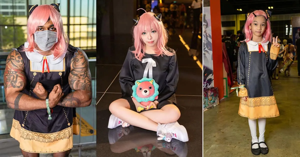 รวมภาพคอสเพลย์น้องอาเนีย Spy × Family จากงาน AFA SG 2022