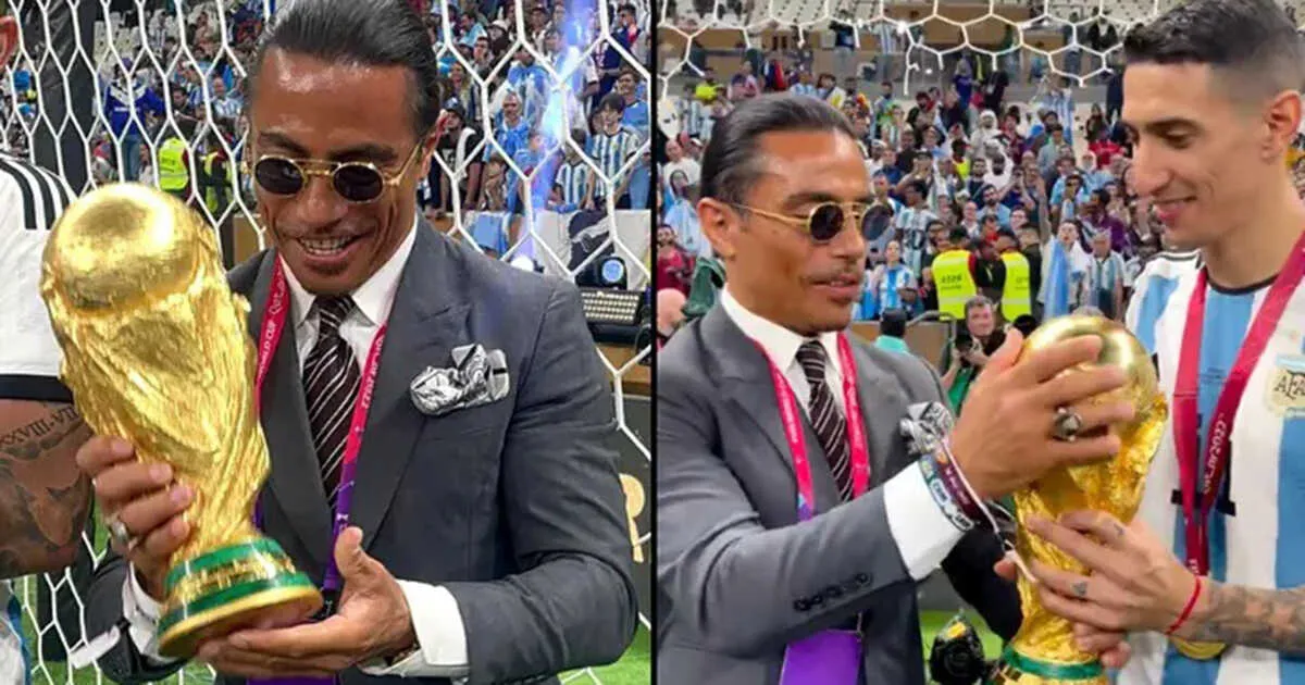 Salt Bae เจอทัวร์ลง หลังไปถือถ้วยบอลโลกร่วมกับนักเตะอาร์เจนตินา