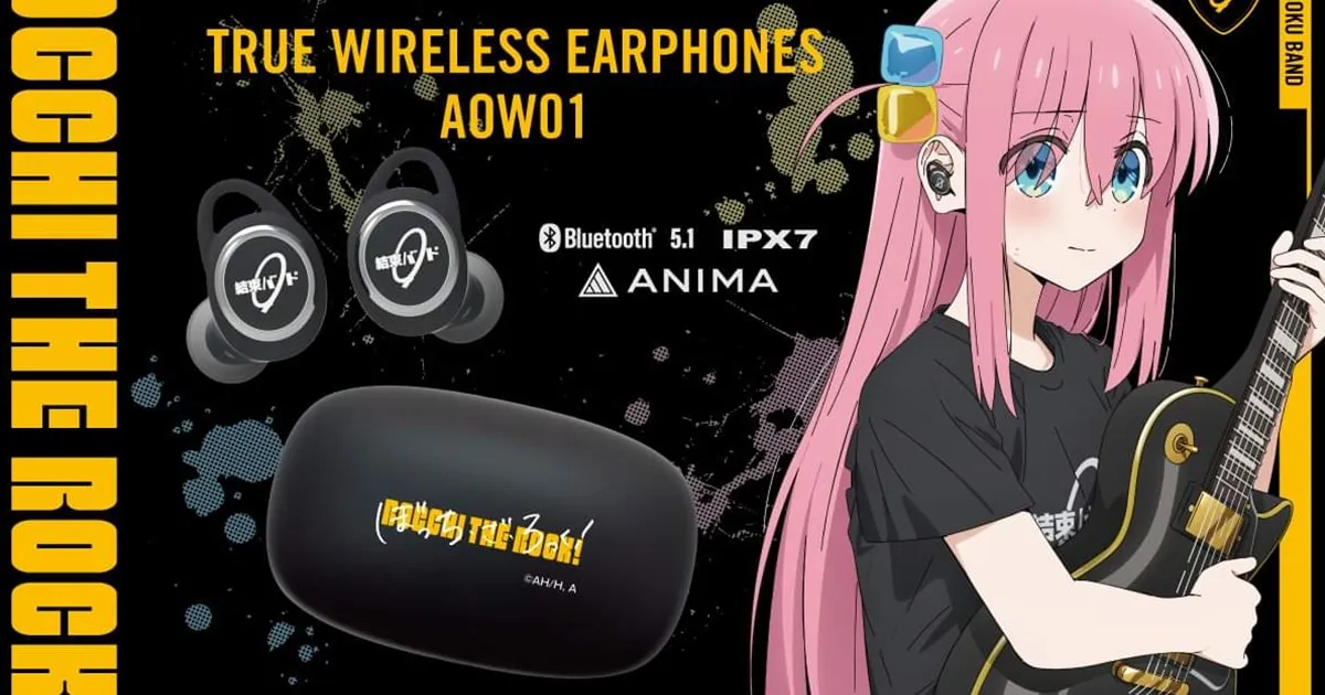 หูฟังไร้สายคอลแลปส์ Bocchi the Rock! ขายดีจัดจนต้องพรีออร์เดอร์รอบที่ 3