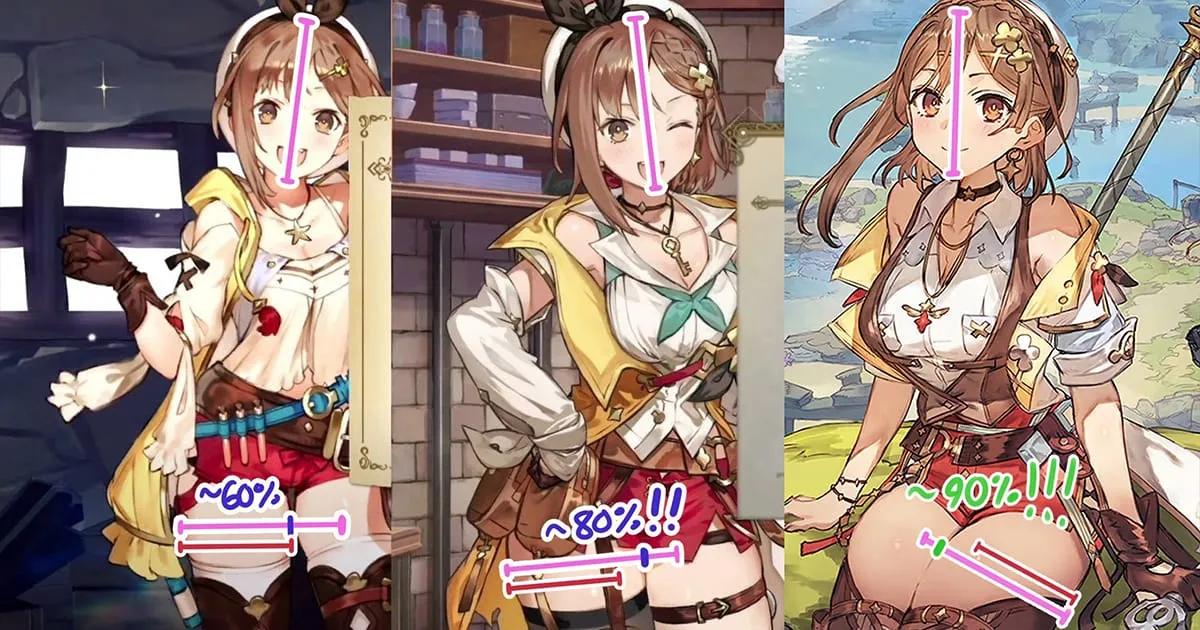 ไม่ใช่แค่ลือ! ผู้วาดรับอัปไซส์ต้นขา Ryza สำหรับ Atelier Ryza 3