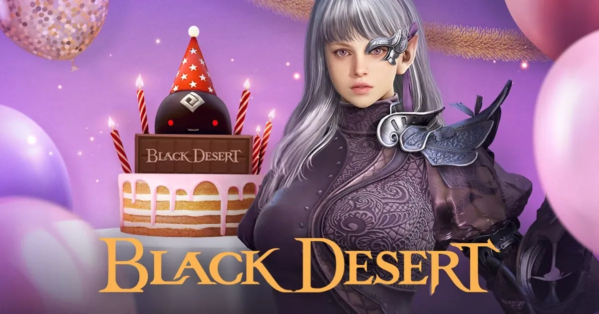 Black Desert เซิร์ฟเวอร์ไทย ฉลองปีใหม่พร้อมฉลองครบรอบ 5 ปี
