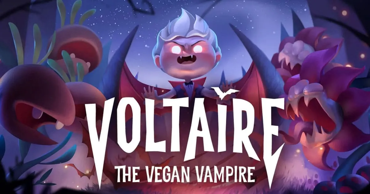 Voltaire: The Vegan Vampire เกมแอ๊คชั่นปลูกผักของแวมไพร์สายวีแกน