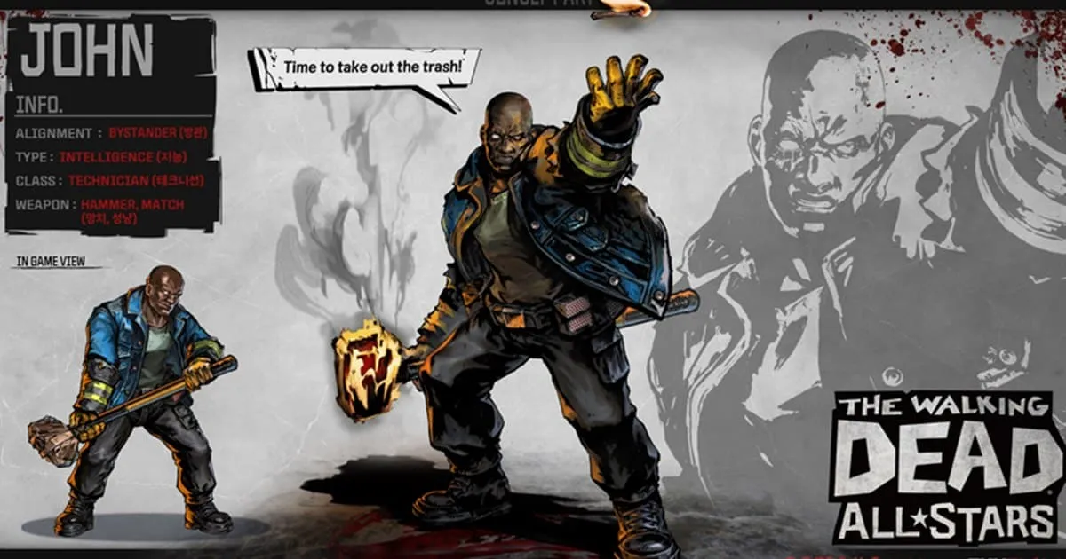 Com2uS Holdings เพิ่มระบบอุปกรณ์เสริมใหม่ใน The Walking Dead: All-Stars