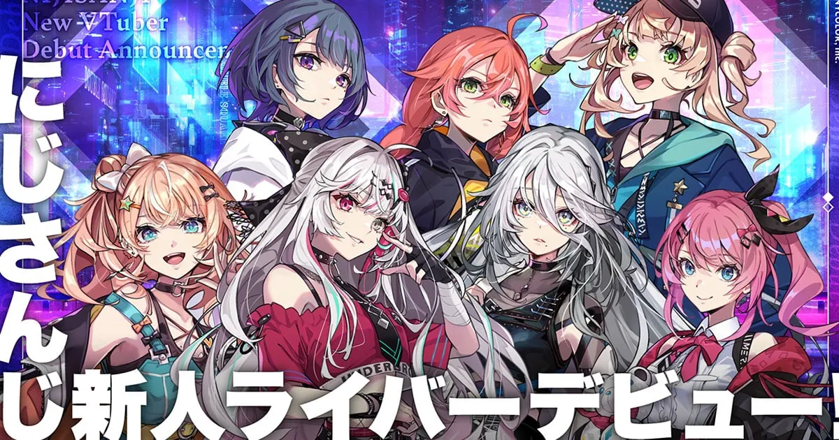 Nijisanji เปิดตัว VTuber ใหม่อีก 7 คน และคราวนี้เป็นหญิงล้วน