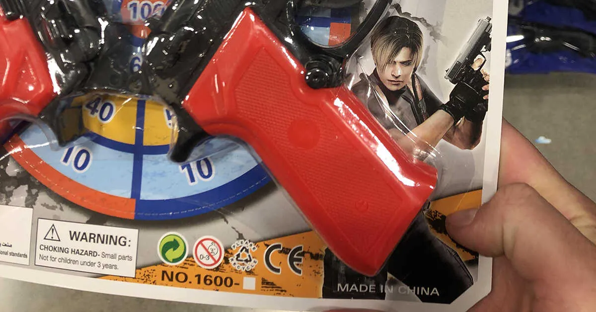 แฟนเกม Resident Evil พบลีออนอยู่บนของเล่นราคาถูกที่ผลิตในจีน