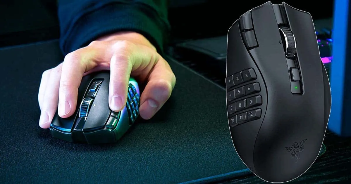 Razer Naga V2 HyperSpeed เมาส์เกมมิ่งไร้สายสำหรับคอเกมแนว MMO