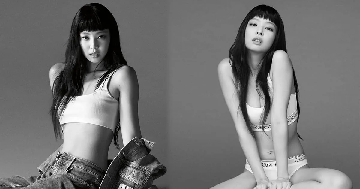 เจนนี่ Blackpink ออกแคมเปญร่วมกับ Calvin Klein ในแฟชั่นสไตล์ 90