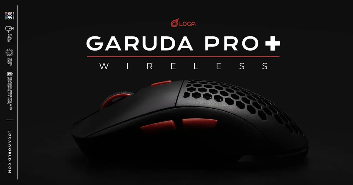 GARUDA PRO + Wireless มาตรฐานใหม่แห่งเมาส์ Esports