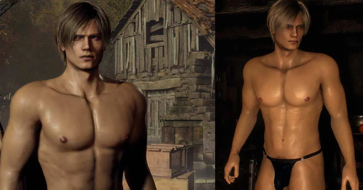 แฟนเกมสร้างม็อดให้ Leon จาก Resident Evil 4 อยู่ในชุดสุดเซ็กซี่