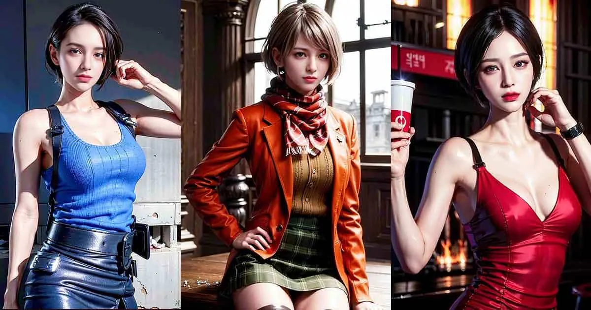 จะเป็นอย่างไรเมื่อผู้ใช้ AI วาดรูปตัวละครจากเกม Resident Evil