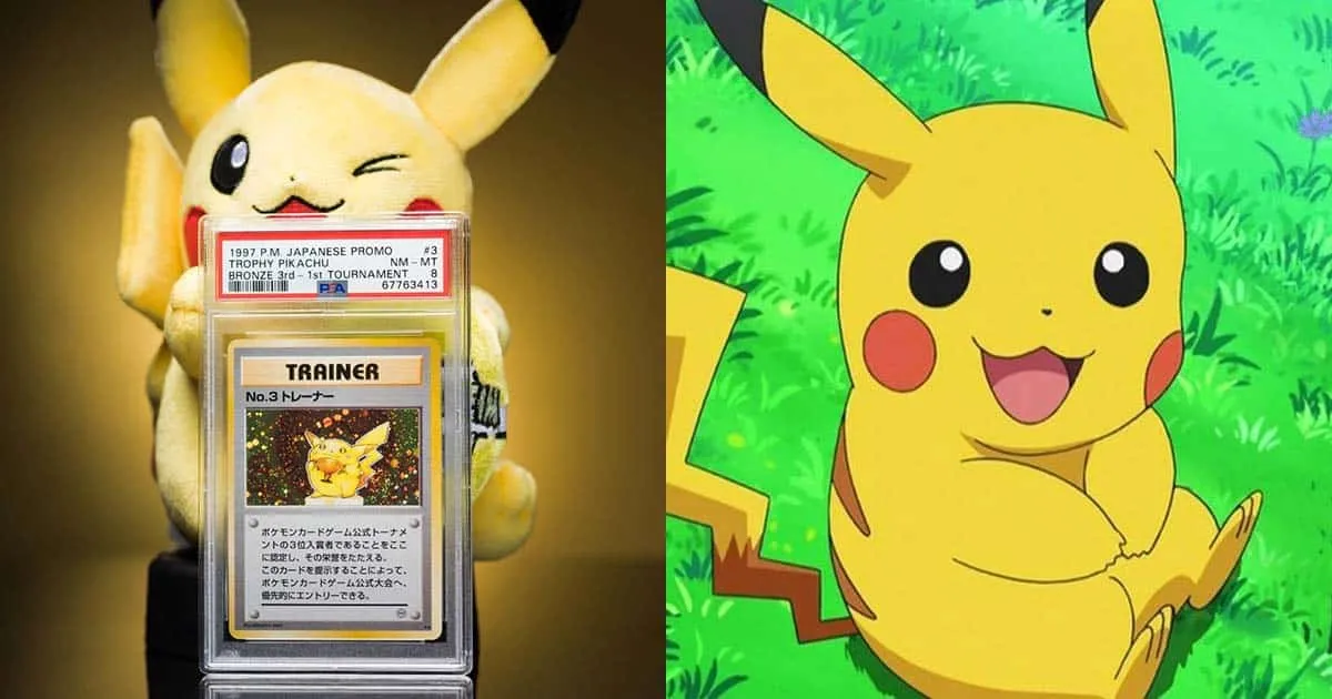 การ์ดแรร์พิคาชูจาก Pokemon ถูกขายในประมูลได้มูลค่ากว่า 10 ล้านบาท